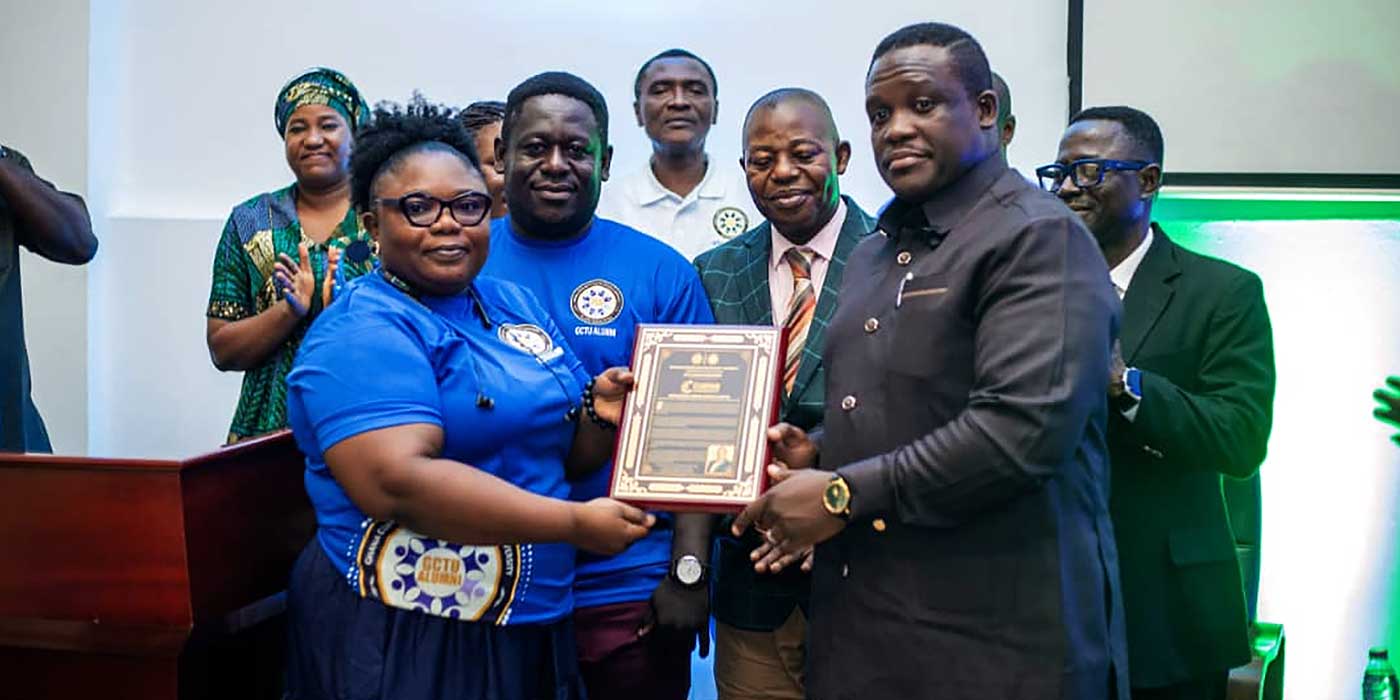 Homecoming launch honorary citation presentation